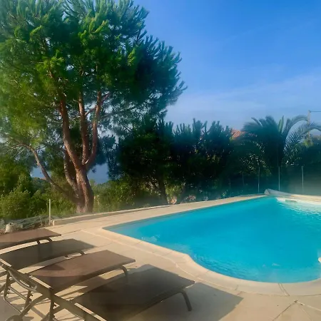 6 Personnes - Vue - Piscine - Corse Du Sud *
